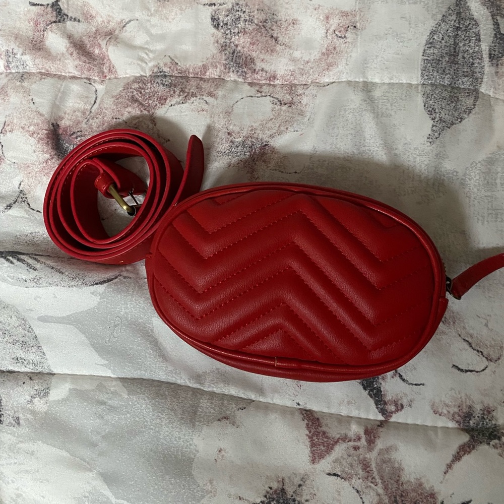Red Belt Bag